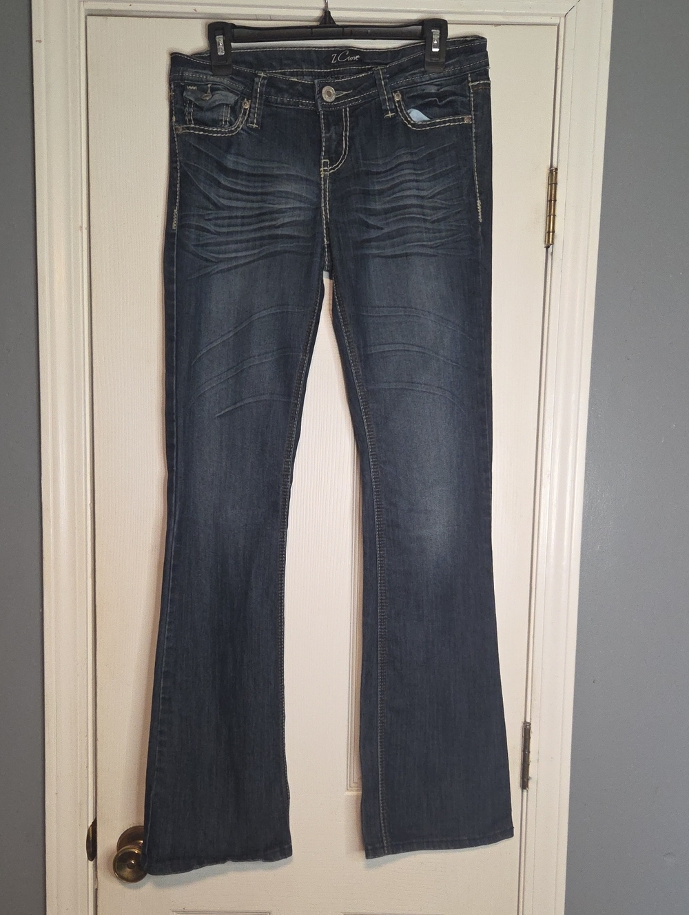 ZCO Dark Blue Flare Jeans - Women's